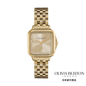 �I���r�A�o�[�g�� ���{���㗝�X �r���v ���f�B�[�X �u�����h �X�N�G�A Olivia Burton �N���V�b�N 28mm �O���u�i�[ ���C�g�S�[���h �E�H�b�`