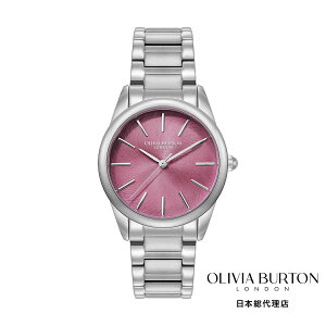 OLIVIA BURTON / �I���r�A�E�o�[�g�� �N���V�b�N - 34mm �O���E�t�� �s���N�N���b�V�����V���o�[ �u���X���b�g