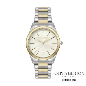 OLIVIA BURTON / �I���r�A�E�o�[�g�� �N���V�b�N - 34mm �O���E�t�� �A�C�{���[���V���o�[ �S�[���h �u���X���b�g