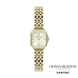 OLIVIA BURTON / �I���r�A�E�o�[�g�� �N���V�b�N - 20mm �O���u�i�[ �~�j �A�C�{���[ �T�����C �S�[���h �u���X���b�g