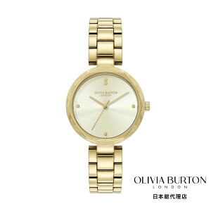 OLIVIA BURTON / �I���r�A�E�o�[�g�� �N���V�b�N - 32mm �f�B�����V���� �A�C�{���[ �T�����C �S�[���h �u���X���b�g