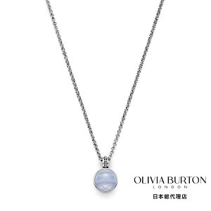 OLIVIA BURTON / �I���r�A�E�o�[�g�� �g�����h - �p�[�v�� �A�Q�[�g �J�{�V���� �V���o�[ �W�F���X�g�[�� �l�b�N���X