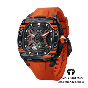 TSAR BOMBA / �T�[�{���o Automatic Watch �_�[�N�}�^�[ �I�����W