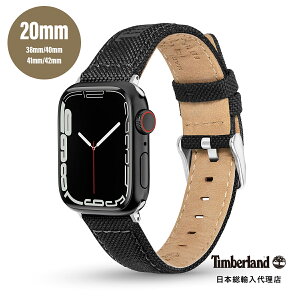 Timberland / �e�B���o�[�����h �A�b�v���E�H�b�` S�T�C�Y�i�x���g��20mm�j�o���h �X�g���b�v �T�| �u���b�N �t�@�u���b�N �m�Ή��P�[�X�F38mm�A40mm�A41mm�A42mm�iseries10�ȍ~�j�n
