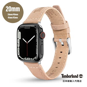 Timberland / �e�B���o�[�����h �A�b�v���E�H�b�` S�T�C�Y�i�x���g��20mm�j�o���h �X�g���b�v �T�| �k�[�h �t�@�u���b�N �m�Ή��P�[�X�F38mm�A40mm�A41mm�A42mm�iseries10�ȍ~�j�n