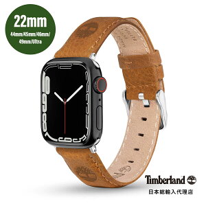 Timberland / �e�B���o�[�����h �A�b�v���E�H�b�` L�T�C�Y�i�x���g��22mm�j�o���h �X�g���b�v ���J���h�� �_�[�N�u���E�� ���U�[ �m�Ή��P�[�X�F44mm�A45mm�A46mm�A49mm�AUltra�n