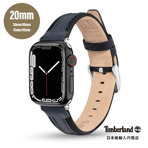 Timberland / �e�B���o�[�����h �A�b�v���E�H�b�` S�T�C�Y�i�x���g��20mm�j�o���h �X�g���b�v �x�C���u���b�W �u���[���U�[ �m�Ή��P�[�X�F38mm�A40mm�A41mm�A42mm�iseries10�ȍ~�j�n