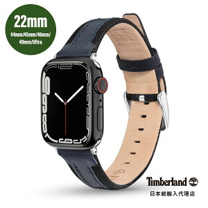 Timberland / �e�B���o�[�����h �A�b�v���E�H�b�` L�T�C�Y�i�x���g��22mm�j�o���h �X�g���b�v �x�C���u���b�W �u���[���U�[ �m�Ή��P�[�X�F44mm�A45mm�A46mm�A49mm�AUltra�n