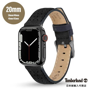 Timberland / �e�B���o�[�����h �A�b�v���E�H�b�` S�T�C�Y�i�x���g��20mm�j�o���h �X�g���b�v �f�C���c���[ �u���b�N ���U�[ �K�� �m�Ή��P�[�X�F38mm�A40mm�A41mm�A42mm�iseries10�ȍ~�j�n