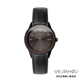 ヴェアホイ/VEJRHOJ A01 | black 腕時計 レディース メンズ ウッド