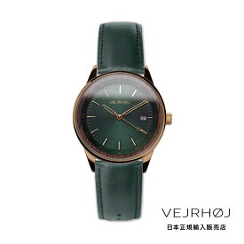 ヴェアホイ/VEJRHOJ A03 | green 腕時計 レディース メンズ ウッド