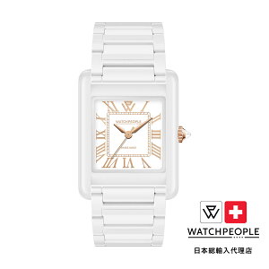WATCHPEOPLE / �E�H�b�`�s�[�v�� WP6 - �\���b�h - �V���C�j�[ - �z���C�g - �z���C�g���[�Y�S�[���h - MEDIUM 27x38mm