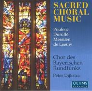 激安特価  Choral Sacred French Music: 【CD】 輸入盤 Cho Radio Bavarian / Dijkstra 声楽・歌曲・合唱