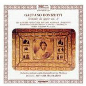 【輸入盤】 Donizetti ドニゼッティ / Sinfinie Da Opera Vol.2 【CD】