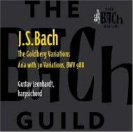 【輸入盤】 Bach, Johann Sebastian バッハ / Goldberg Variations: Leonhardt(Cemb) (1953) 【CD】