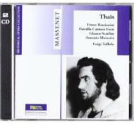 【輸入盤】 Massenet マスネ / Thais: Toffolo / Trieste Verdi Opera, Bastianini+puccini: Il Tabarro(Finale 【CD】