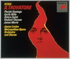 Verdi ベルディ / 『トロヴァトーレ』全曲　ジェイムズ・レヴァイン &amp; メトロポリタン歌劇場、プラシド・ドミンゴ、アプリーレ・ミッロ、ウラディーミル・チェルノフ、他(1991　ステレオ)(2CD) 【CD】