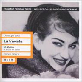 【輸入盤】 Verdi ベルディ / La Traviata: Ghione / Teatro San Carlo Callas A.kraus Sereni 【CD】
