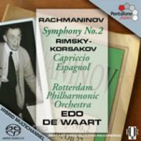 【輸入盤】 Rachmaninov ラフマニノフ / ラフマニノフ：交響曲第2番、リムスキー＝コルサコフ：スペイン奇想曲　デ・ワールト＆ロッテルダム・フィル 【SACD】