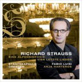 Strauss, R. シュトラウス / アルプス交響曲、4つの最後の歌　ルイージ＆シュターツカペレ・ドレスデン、ハルテロス 【SACD】