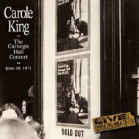 【輸入盤】 Carole King キャロルキング / Carnegie Hall Concert - June 18 1971 【CD】