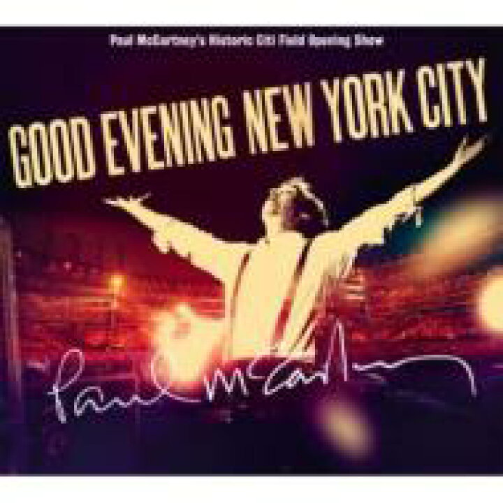 楽天市場 送料無料 Paul Mccartney ポールマッカートニー Good Evening New York City Best Hits Live 2cd Dvd Cd Hmv Books Online 1号店