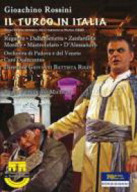Rossini ロッシーニ / 『イタリアのトルコ人』全曲　ミケーリ演出、リゴン＆パドヴァ・ヴェネト管、レガッツォ、ベネッタ、他（2009　ステレオ） 【DVD】