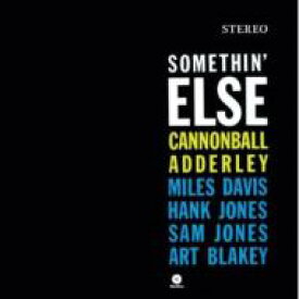 Cannonball Adderley キャノンボールアダレイ / Somethin Else (180グラム重量盤レコード / waxtime) 【LP】