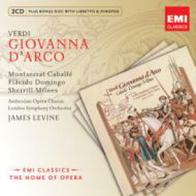 【輸入盤】 Verdi ベルディ / 『ジョヴァンナ・ダルコ』全曲　レヴァイン＆ロンドン交響楽団、カバリエ、ドミンゴ、他（1972　ステレオ）（2CD） 【CD】