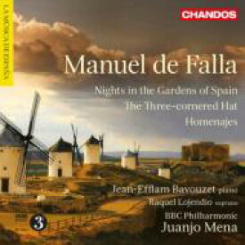 【輸入盤】 Falla ファリャ / 『三角帽子』、『スペインの庭の夜』、『讃歌』　メナ＆BBCフィル、バヴゼ、ロヘンディオ 【CD】