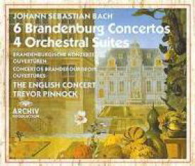 【輸入盤】 Bach, Johann Sebastian バッハ / ブランデンブルク協奏曲全曲、管弦楽組曲全曲　トレヴァー・ピノック＆イングリッシュ・コンサート（3CD） 【CD】