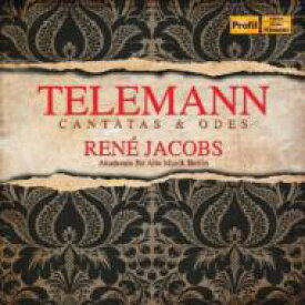 【輸入盤】 Telemann テレマン / アルトのためのカンタータとオード集　ヤーコプス、ベルリン古楽アカデミー 【CD】