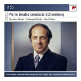 【輸入盤】 Schoenberg シェーンベルク / ブーレーズ・コンダクツ・シェーンベルク（11CD） 【CD】
