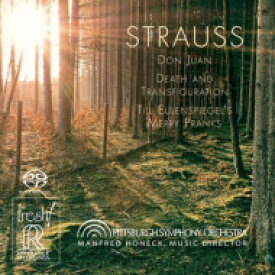 【輸入盤】 Strauss, R. シュトラウス / 『ドン・ファン』、『死と浄化』、『ティル・オイレンシュピーゲル』　ホーネック＆ピッツバーグ響 【SACD】