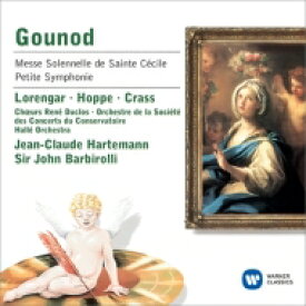 Gounod グノー / 聖チェチーリア荘厳ミサ曲（アルトマン＆パリ音楽院管）、小交響曲（バルビローリ＆ハレ管） 【CD】