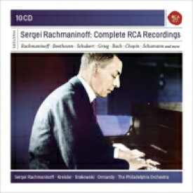 【輸入盤】 Rachmaninov ラフマニノフ / セルゲイ・ラフマニノフ／コンプリートRCAレコーディングズ（10CD） 【CD】