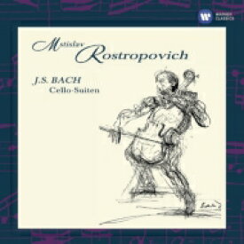 【輸入盤】 Bach, Johann Sebastian バッハ / 無伴奏チェロ組曲全曲　ロストロポーヴィチ（2CD） 【CD】