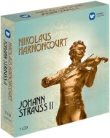 【輸入盤】 Strauss J2 シュトラウス2世 （ヨハン） / 『こうもり』全曲、『ジプシー男爵』全曲、ワルツ集、ニューイヤー・コンサート2001より　アーノンクール（7CD） 【CD】
