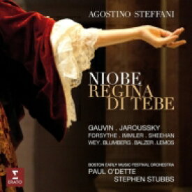 【輸入盤】 ステッファーニ（1653-1728） / 『テーベの女王ニオベ』全曲　オデット＆スタッブス、ボストン・アーリー・ミュージック・フェスティヴァル、ジャルスキー、ゴーヴァン（2013　ステレオ）（3CD） 【CD】