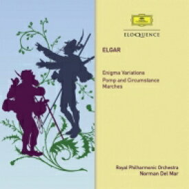 【輸入盤】 Elgar エルガー / エニグマ変奏曲、『威風堂々』第1～5番　デル・マー＆ロイヤル・フィル 【CD】