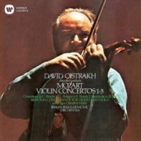 Mozart モーツァルト / ヴァイオリン協奏曲全集、協奏交響曲、他　オイストラフ、ベルリン・フィル、I．オイストラフ（3CD） 【CD】