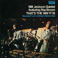 Milt Jackson ミルトジャクソン / That's The Way It Is 【SHM-CD】