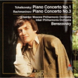 Tchaikovsky/Rachmaninov / Piano Concerto.1 / 3: Berezovsky(P)kitayenko / Moscow.po, Inbal / Po 【CD】
