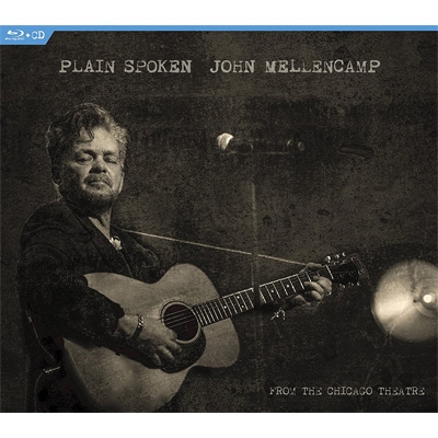John Cougar Mellencamp ジョンクーガーメレンキャンプ Plain Spoken: From 公式ストア BLU-RAY 5％OFF Blu-ray+CD Chicago The DISC Theatre
