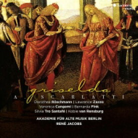 【輸入盤】 Scarlatti Alessandro スカルラッティアレッサンドロ / 『グリゼルダ』全曲　ルネ・ヤーコプス＆ベルリン古楽アカデミー、ドロテア・レシュマン、ローレンス・ザッゾ、他（2002　ステレオ）（3CD） 【CD】