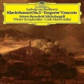 Beethoven ベートーヴェン / ピアノ協奏曲第5番『皇帝』　アルトゥーロ・ベネデッティ・ミケランジェリ、カルロ・マリア・ジュリーニ＆ウィーン交響楽団 (アナログレコード / Deutsche Grammophon) 【LP】