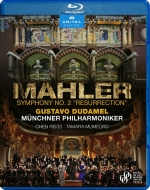 Mahler マーラー 交響曲第2番 復活 グスターヴォ ドゥダメル ミュンヘン フィル 19年バルセロナ ライヴ Blu Ray Disc