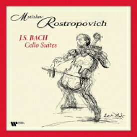 Bach, Johann Sebastian バッハ / 無伴奏チェロ組曲 ムスティスラフ・ロストロポーヴィチ (4枚組 / 180グラム重量盤レコード） 【LP】