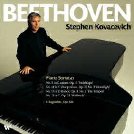 Beethoven ベートーヴェン / ピアノ・ソナタ第8, 14, 17, 21番 スティーヴン・コヴァセヴィッチ (2枚組 / 180グラム重量盤レコード / Warner Classics） 【LP】