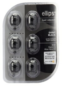 ellips（エリップス） ヘアビタミン シャイニーブラック / シートタイプ 6個入